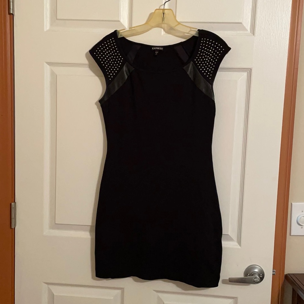 Express embellished black dress. Size Medium
